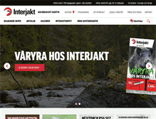 Tablet Screenshot of interjakt.com